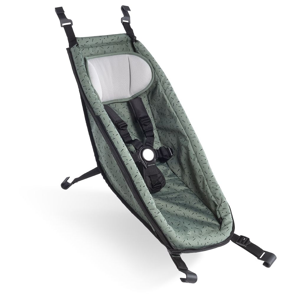 CROOZER MIMINKOVNÍK UNI 2014+ JUNGLE GREEN / BLACK - 1