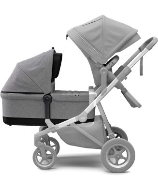 KORBIČKA THULE SLEEK BASSINET GREY MELANGE - 3