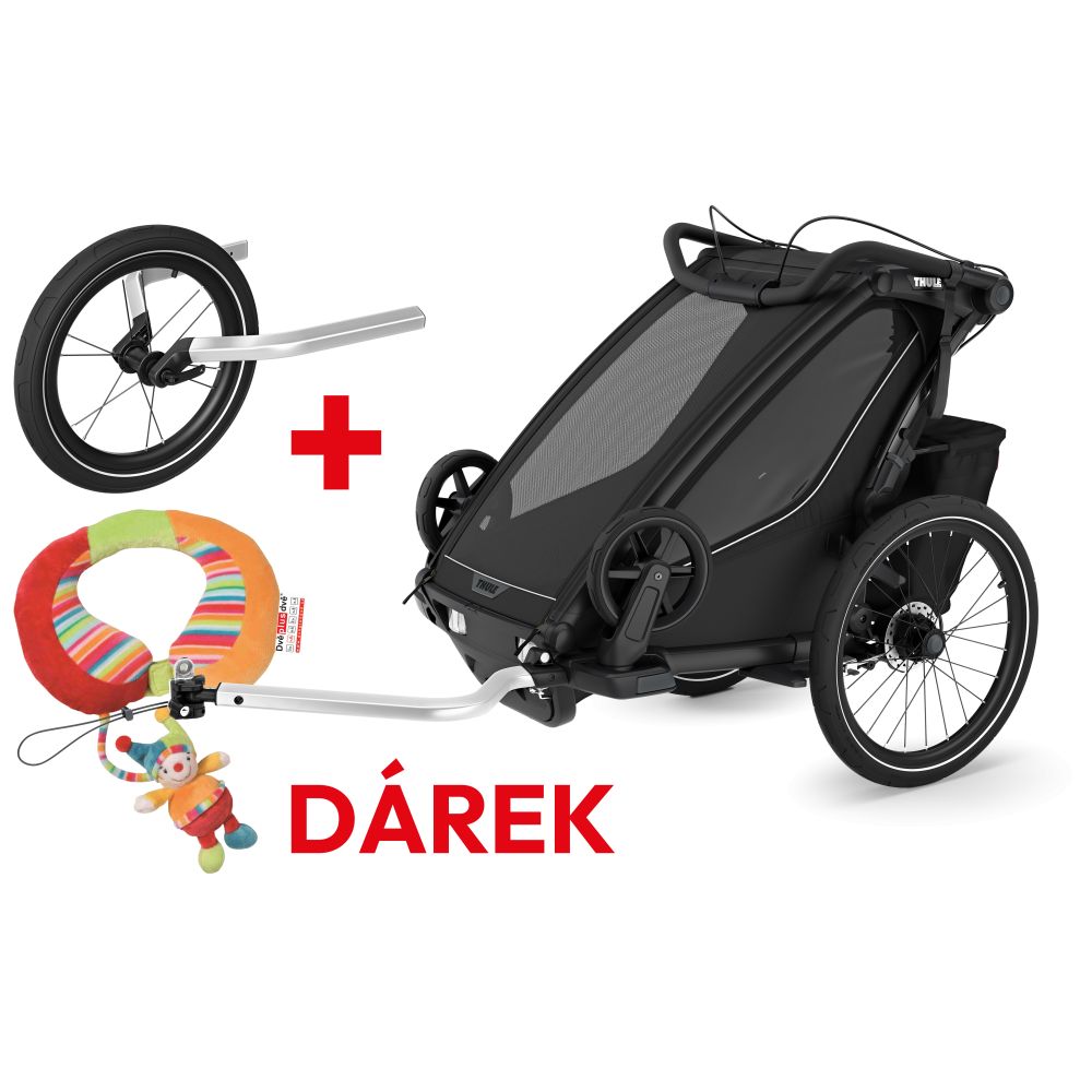 Akční set Thule Chariot Sport2 single Black 2024 - 1