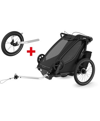 Akční set Thule Chariot Sport2 single Black 2024 - 2