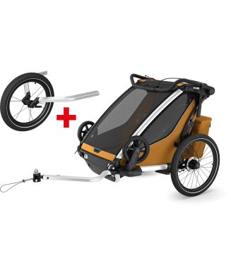 Akční set Thule Chariot Sport2 double Natural Gold 2024 - 2