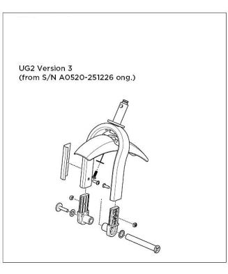 THU Front Fork-UG Alu 2020 54645 - 1