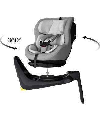 Thule Elm autosedačka pro batolata Light Grey + ISOFIX základna Alfi  Thule autosedačky