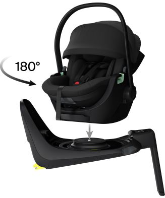 Thule Maple autosedačka pro kojence Black + ISOFIX základna Alfi  Thule autosedačky