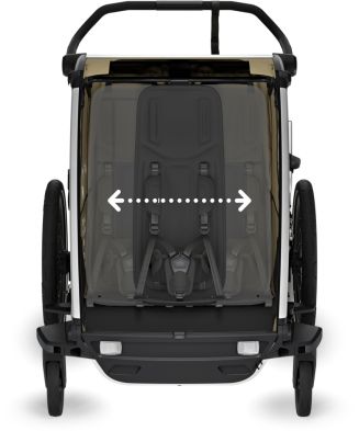 Thule Chariot Cross2 double Dark Slate 2024 - 4