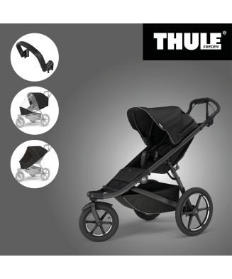 Akční set THULE URBAN GLIDE 3 BLACK + Madlo + Pláštěnka + Moskytiera - 1