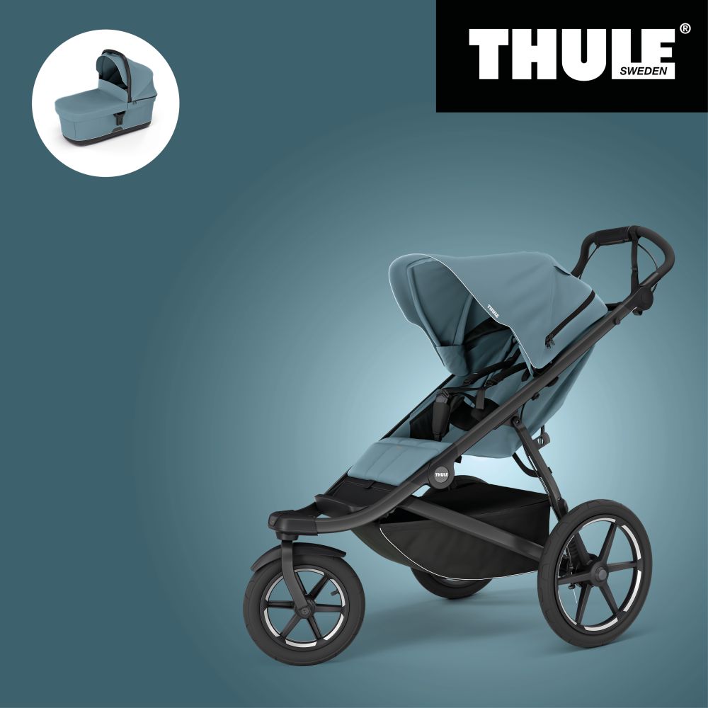 Akční set THULE URBAN GLIDE 3 MID BLUE SINGLE + Korbička - 1