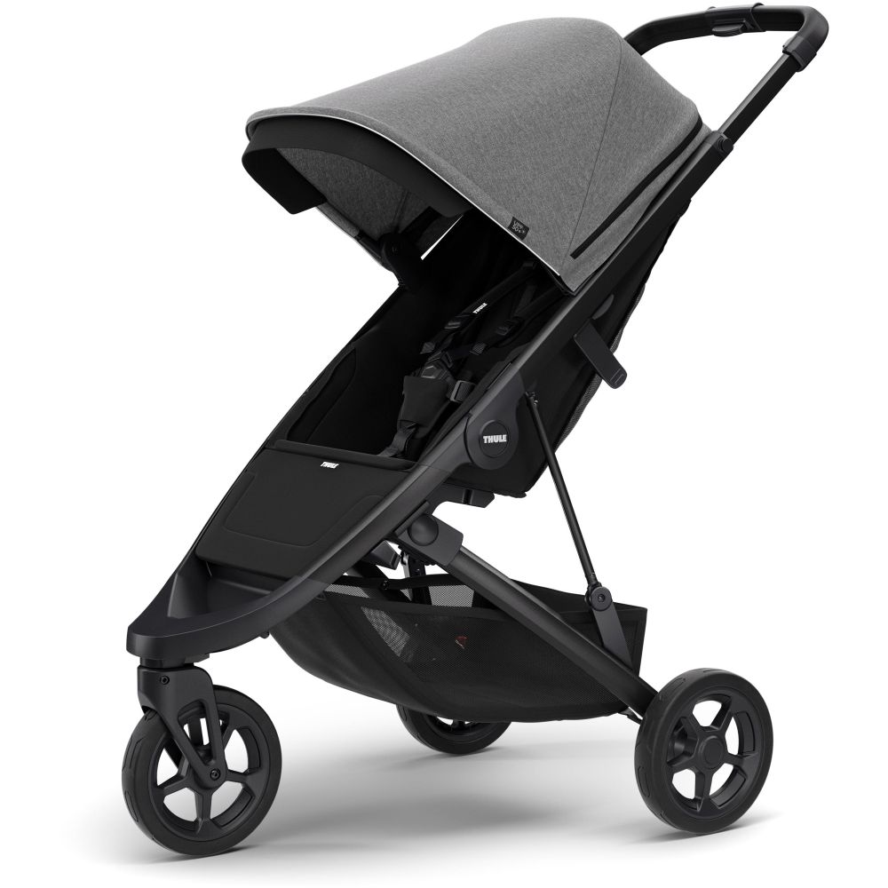 THULE Spring Majolica Grey Melange on Black - 1