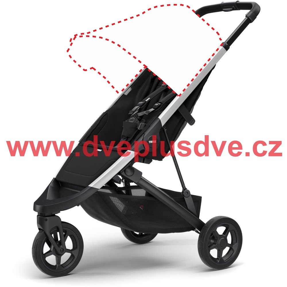 THULE SPRING STROLLER ALUMINIUM BEZ STŘÍŠKY - 1